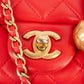 Chanel Quilted Lambskin Single Flap Crossbody Bag