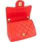 Chanel Quilted Lambskin Single Flap Crossbody Bag