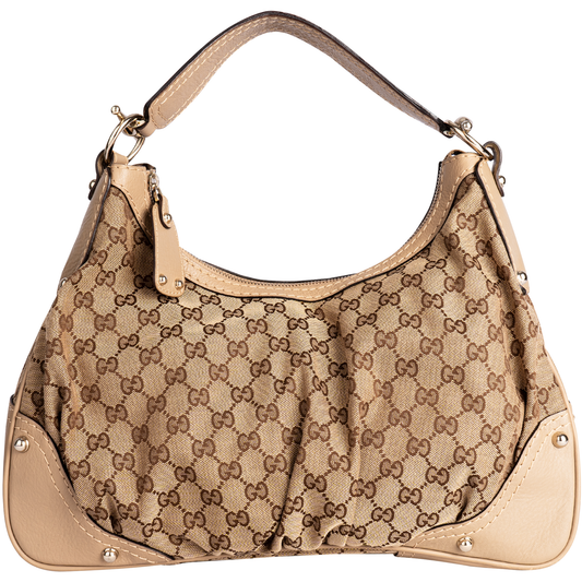 Gucci GG Monogram Hobo Shoulder Bag