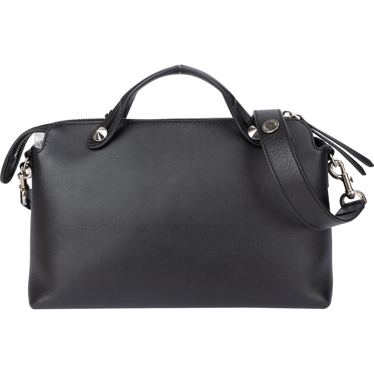 Fendi Black Leather By The Way Handbag