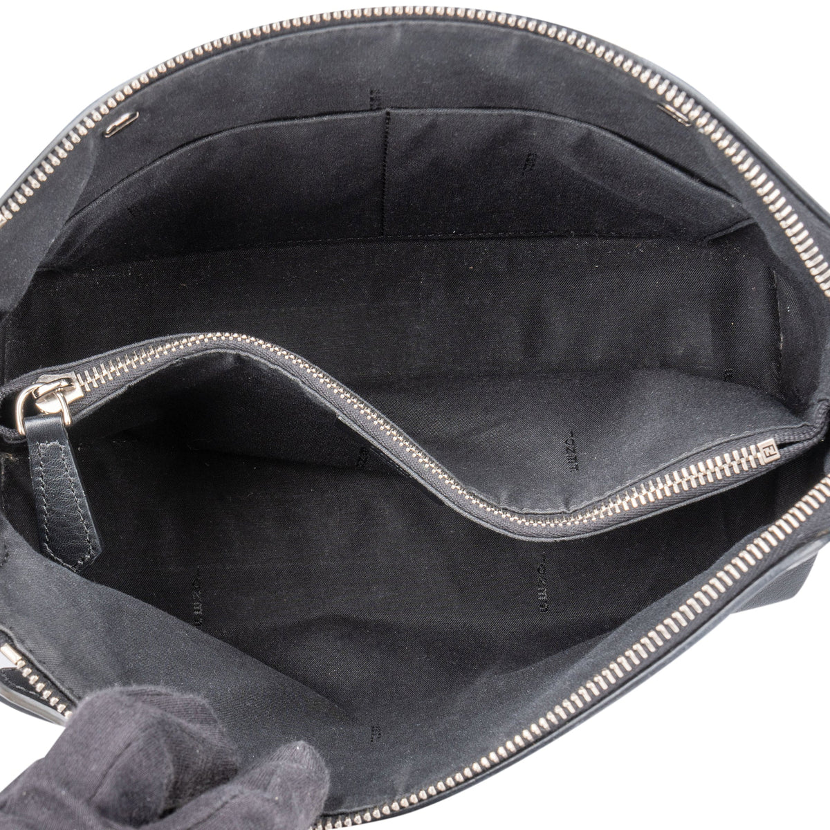 Fendi Black Leather By The Way Handbag