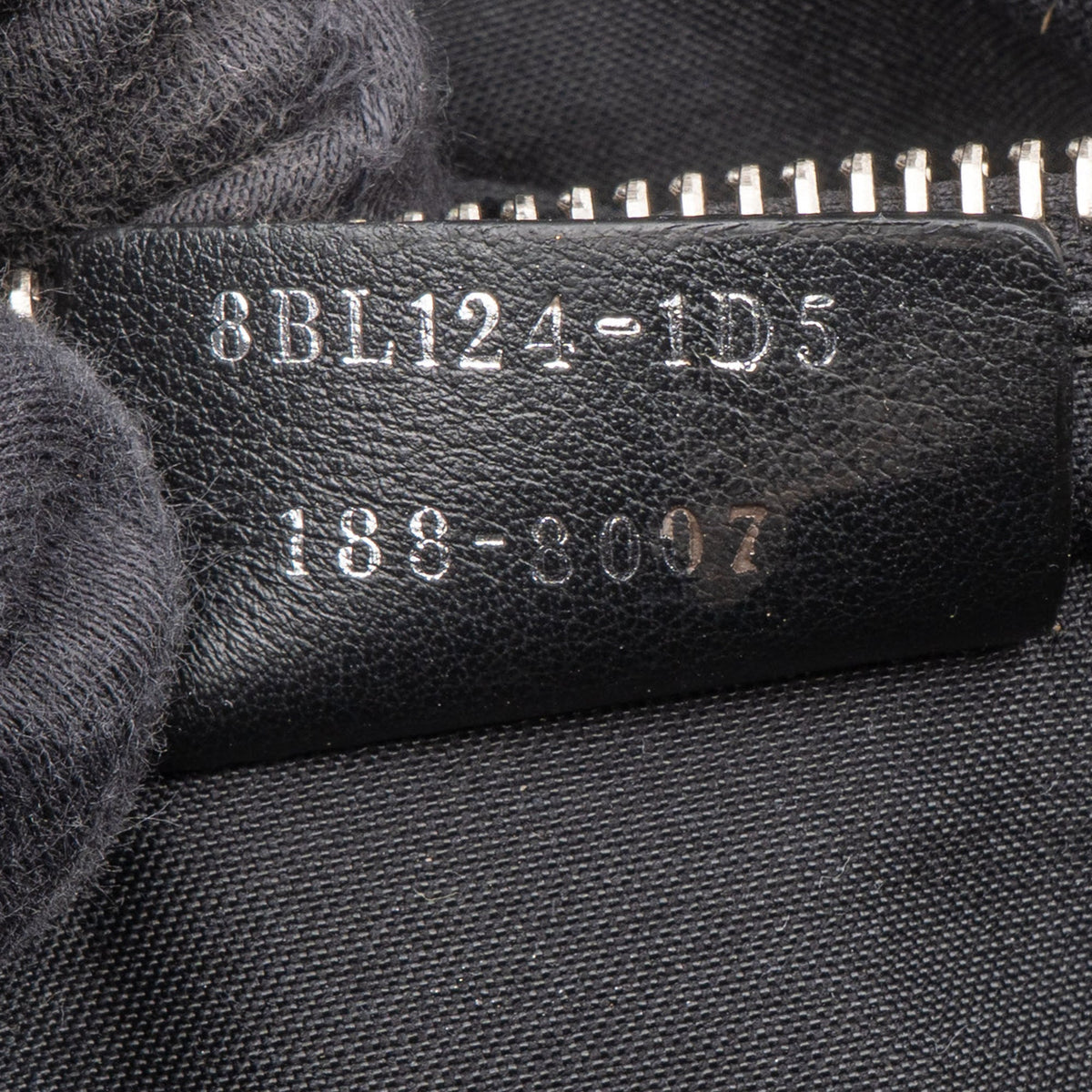 Fendi Black Leather By The Way Handbag