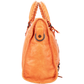 Balenciaga Orange Leather The City Handbag
