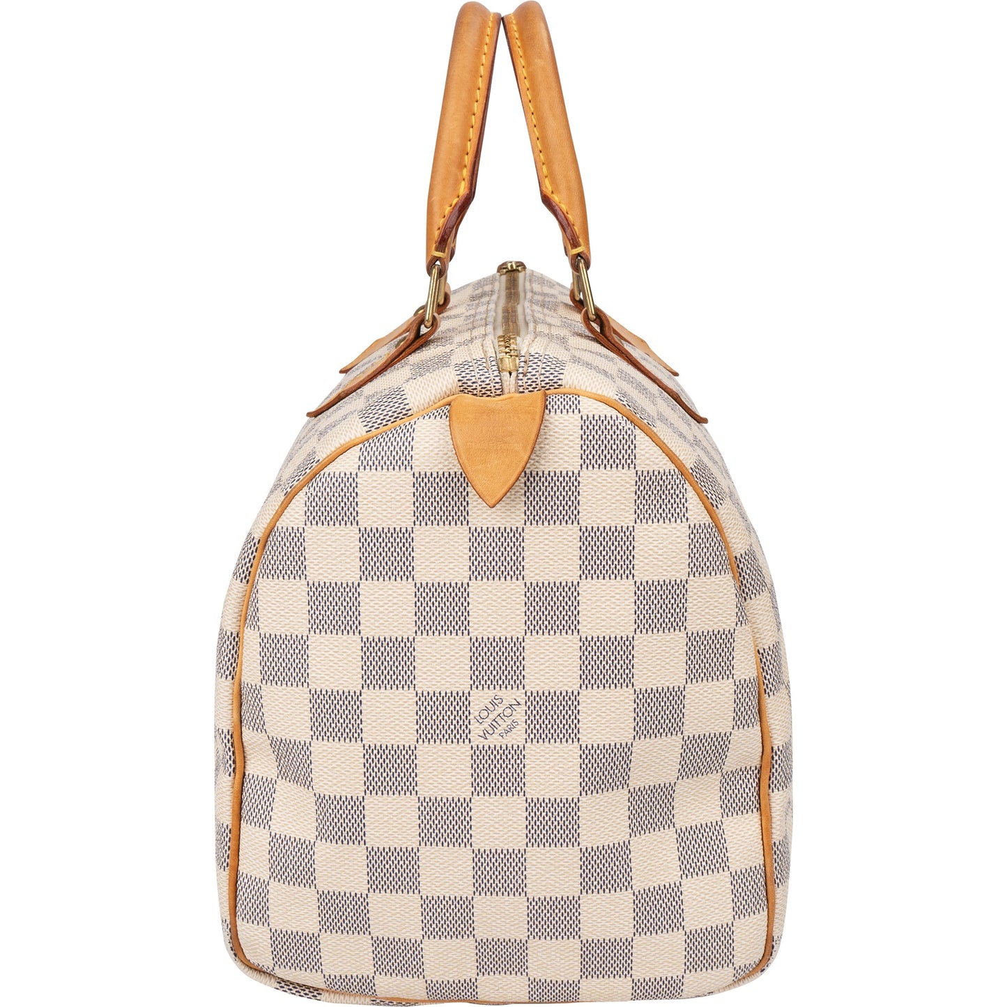 Louis Vuitton Damier Azur Monogram Speedy 30 Handbag