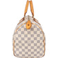 Louis Vuitton Damier Azur Monogram Speedy 30 Handbag