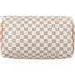Louis Vuitton Damier Azur Monogram Speedy 30 Handbag