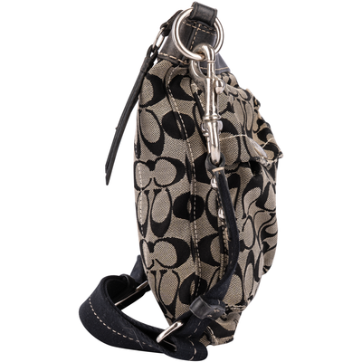 Coach Signature-Schultertasche mit Monogramm