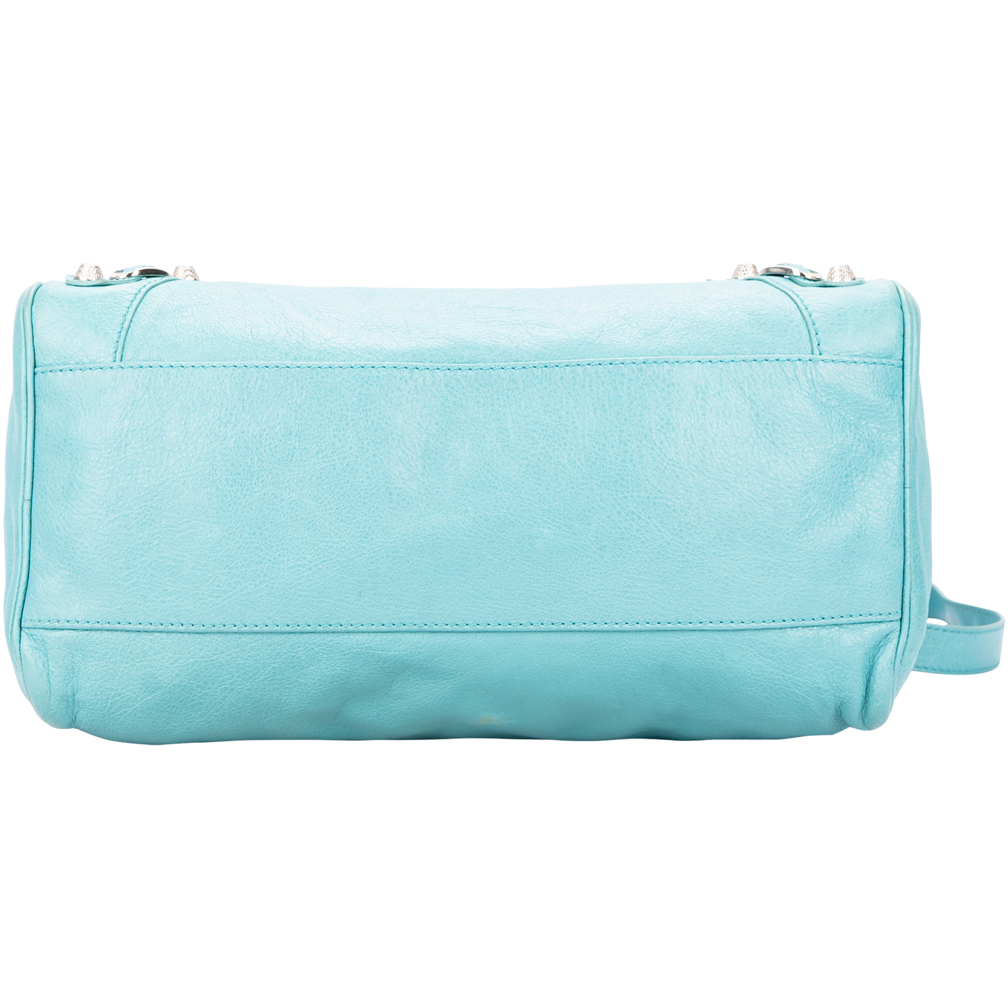 Balenciaga Blue Leather The City Handbag