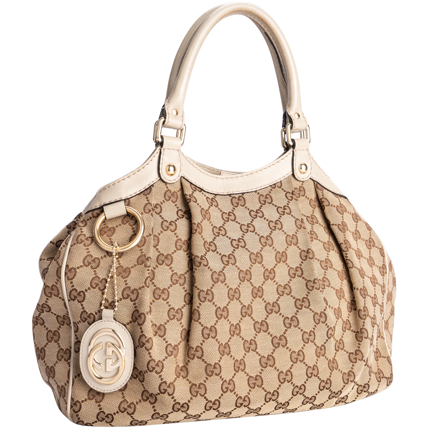 Gucci Monogram Abbey Shoulder Bag