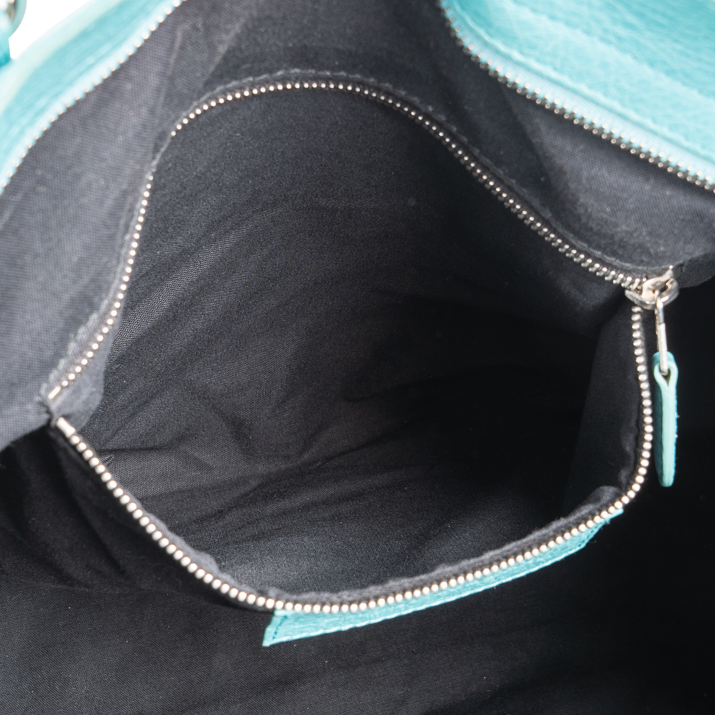 Balenciaga Blue Leather The City Handbag