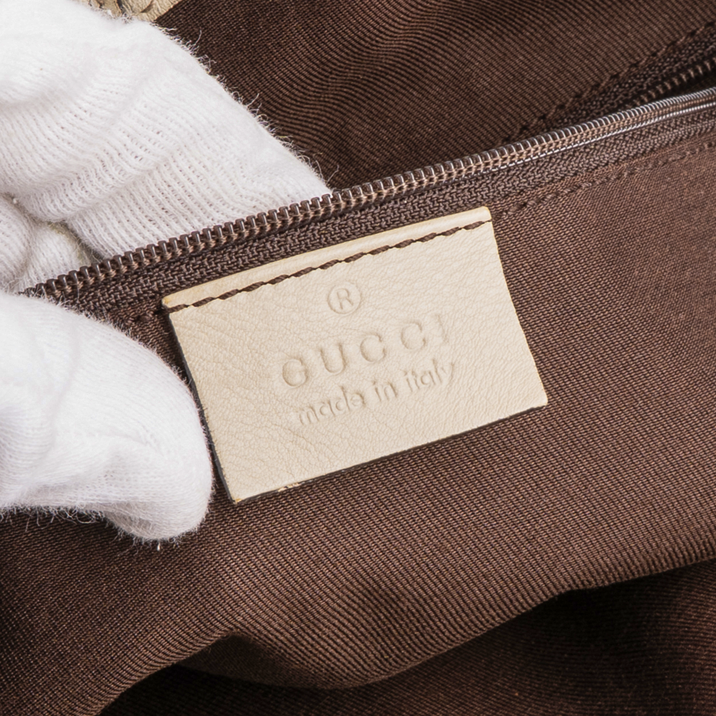 Gucci Monogram Abbey Shoulder Bag