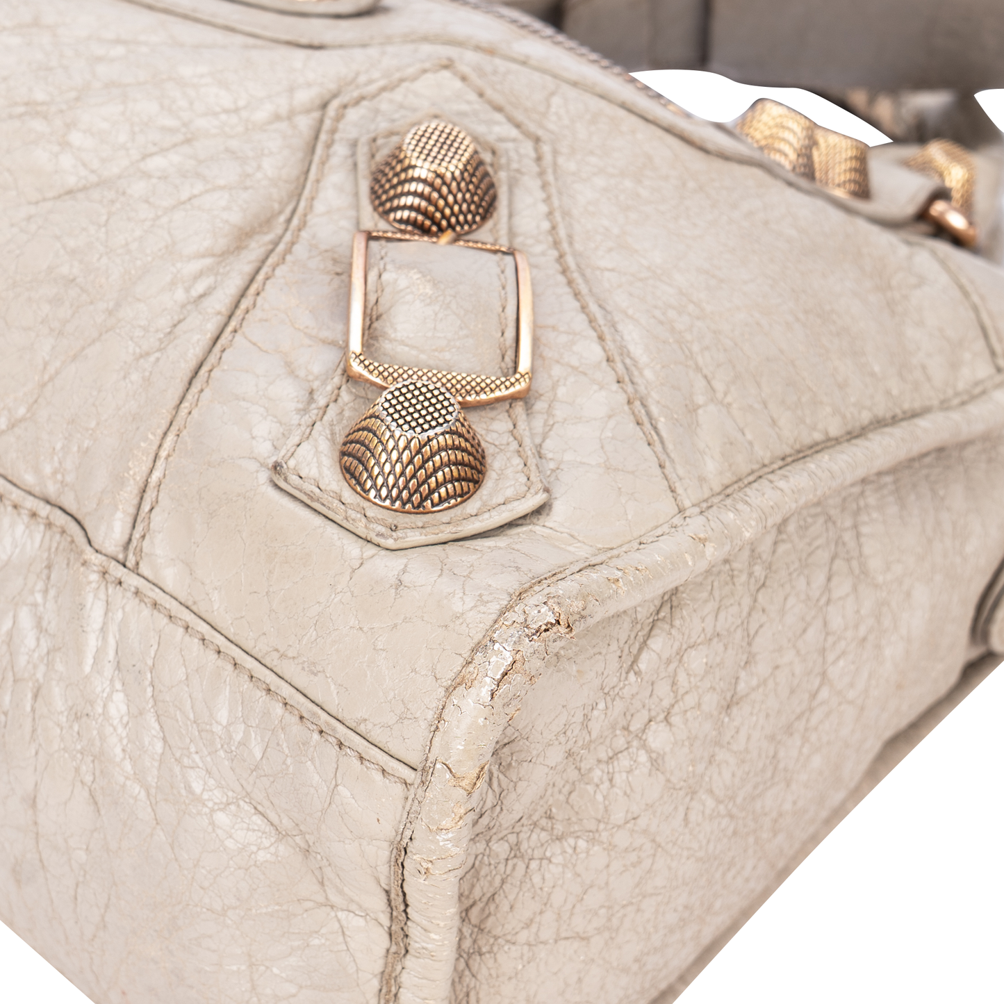 Balenciaga Leather The City Handbag