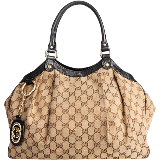 Gucci Monogram Abbey Shoulder Bag