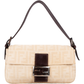 Fendi Monogram Zucca Baguette Shoulder Bag