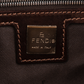 Fendi Monogram Zucca Baguette Shoulder Bag