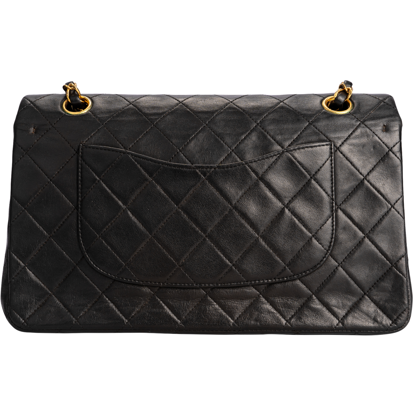 Chanel Quilted Lambskin 24K Gold Medium Double Flap Bag