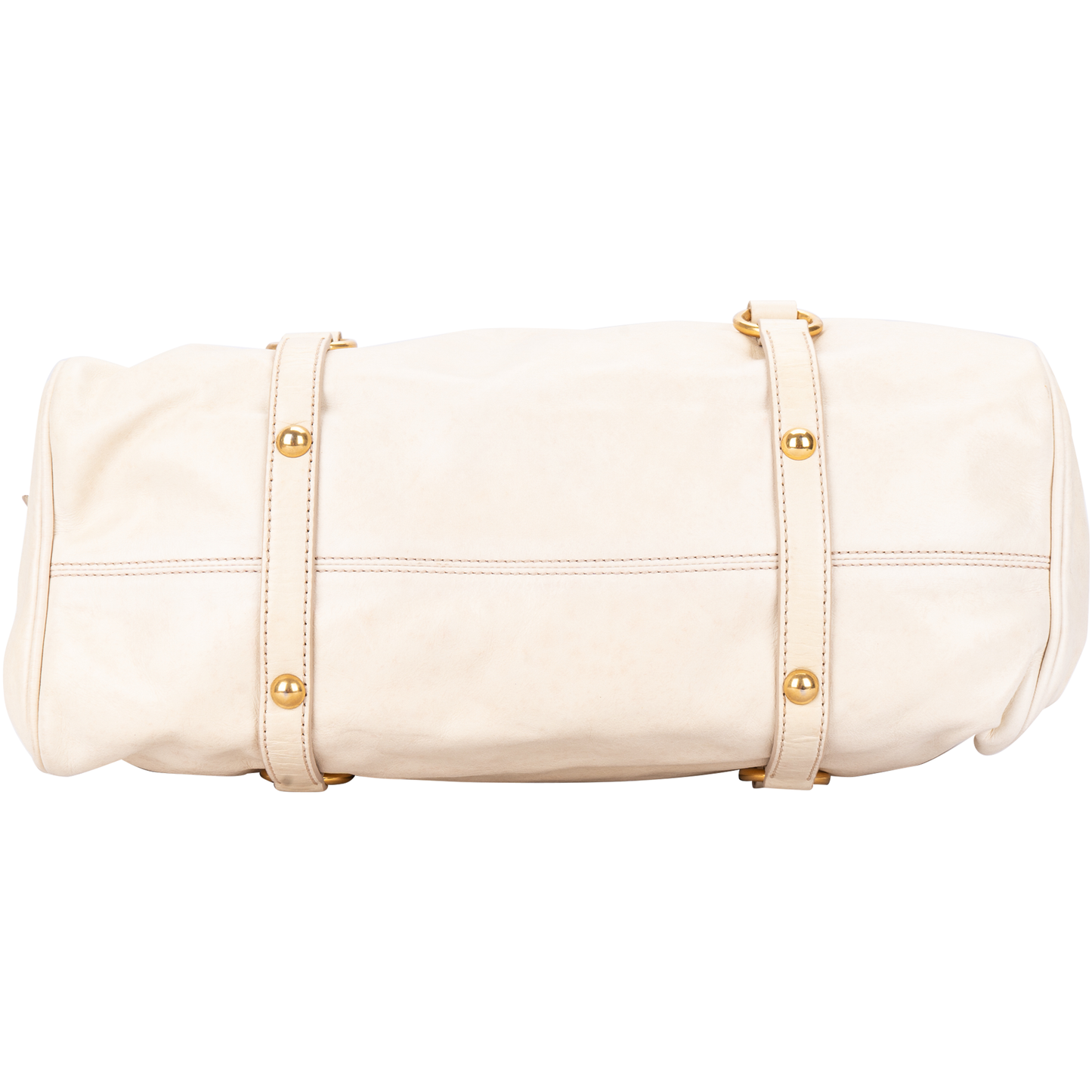 Miu Miu Vitello Lux Leather City Handbag