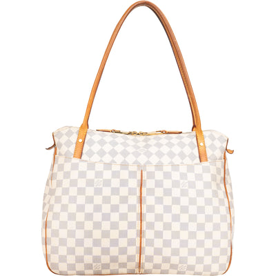 Louis Vuitton Damier Azur Monogram Figheri GM Shoulder Bag