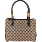 Gucci GG Monogram Bamboo Handbag