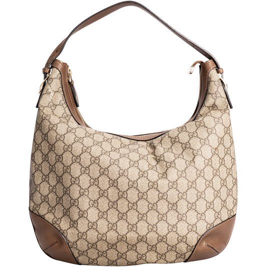 Gucci Monogram Supreme Nice Hobo Bag