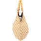 Gucci GG Monogram Bamboo Handbag