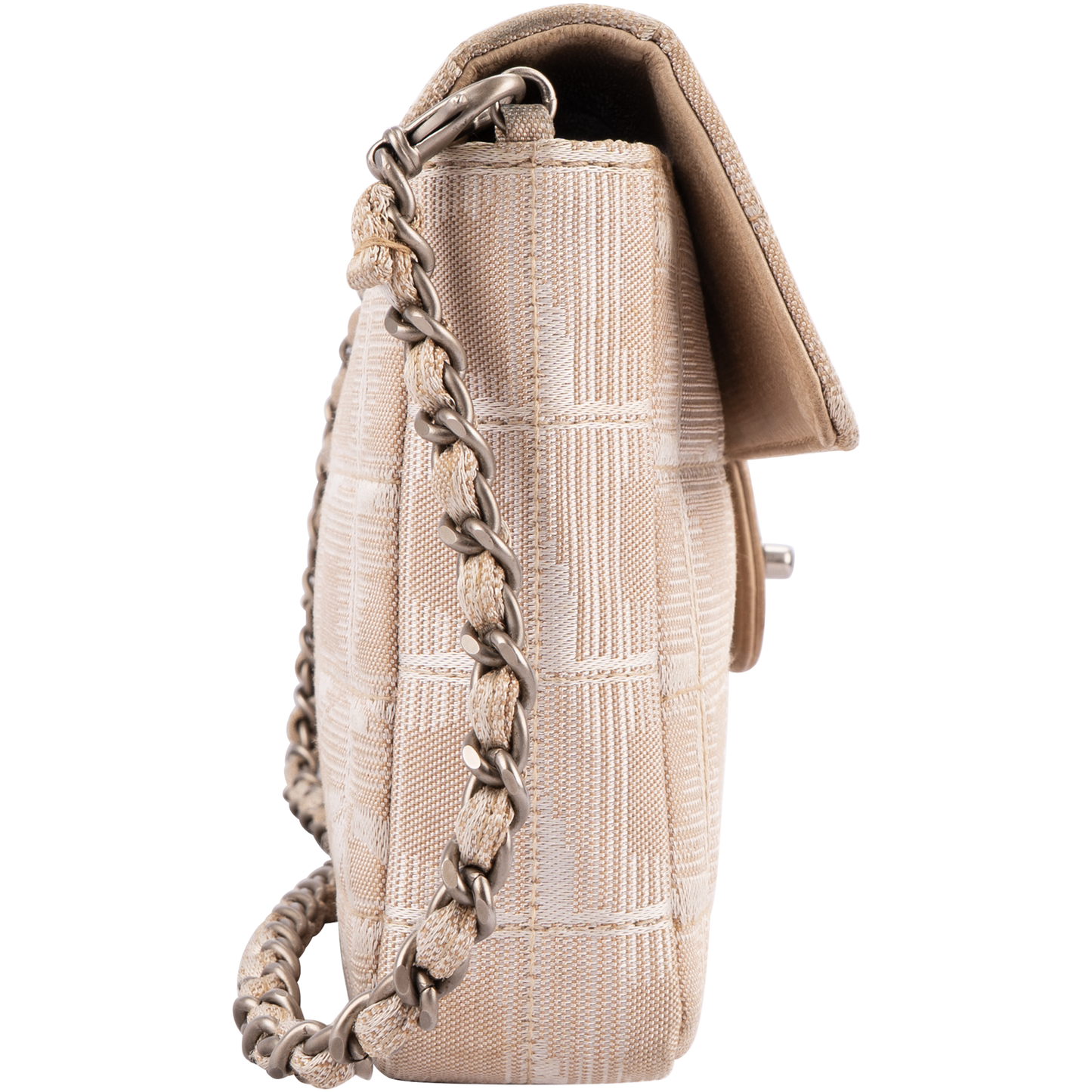 Chanel Travel Line East West Single Flap Shoulder Bag