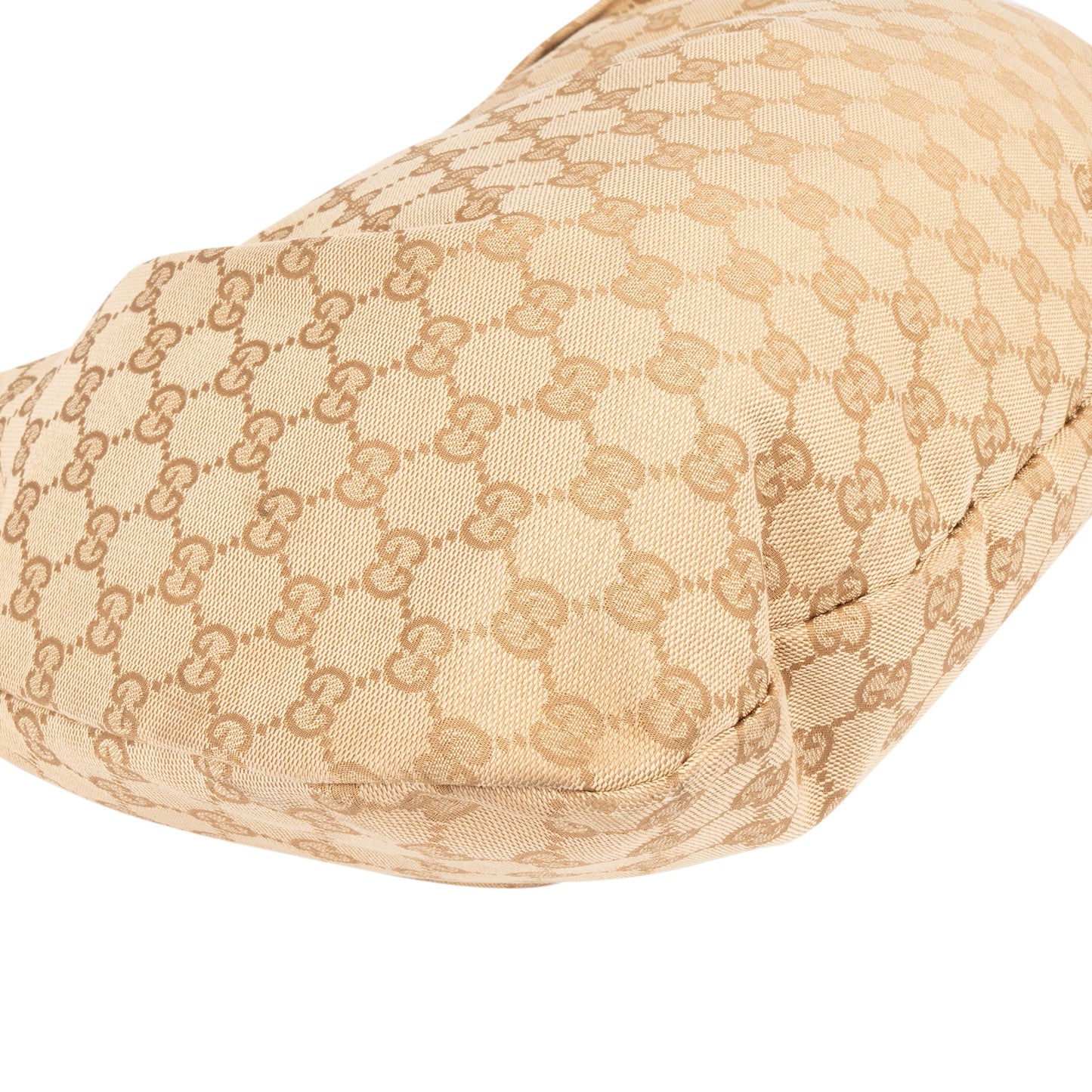 Gucci GG Monogram Bamboo Handbag