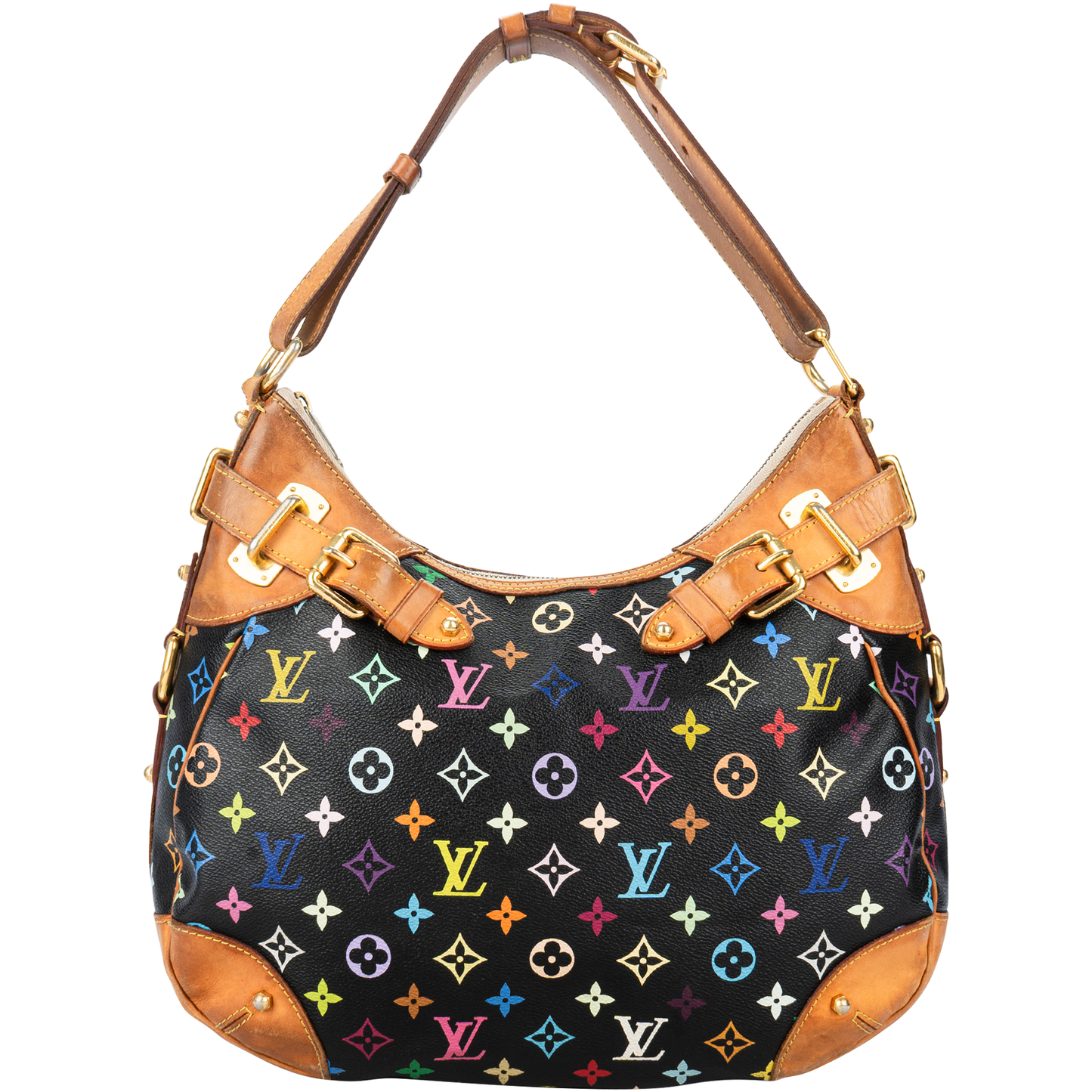 Louis Vuitton Monogram Murakami Multicolor Greta Shoulder Bag