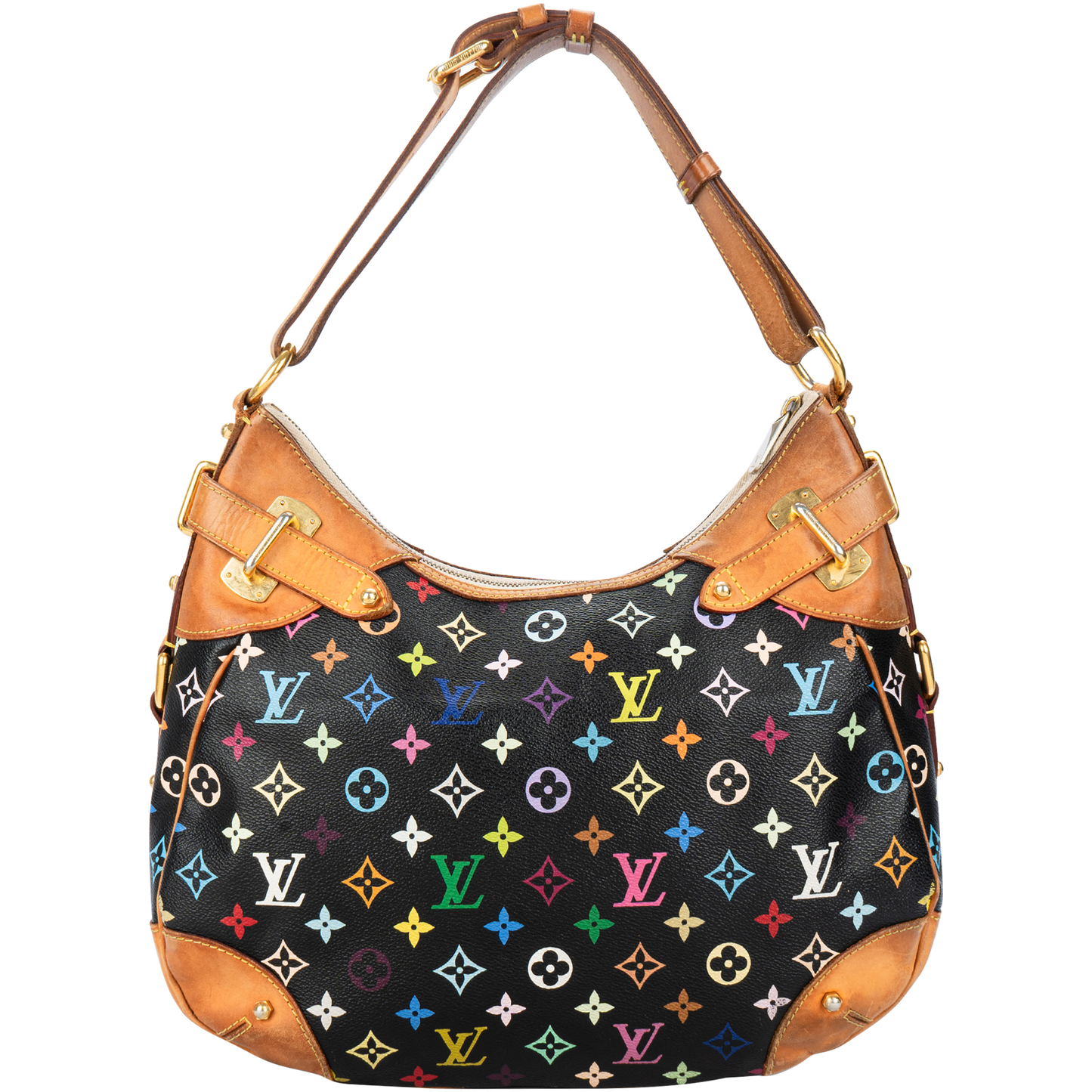 Louis Vuitton Monogram Murakami Multicolor Greta Shoulder Bag