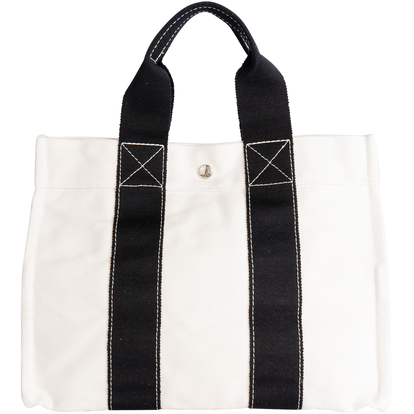 Hermes Canvas Tote Bag