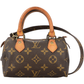 Louis Vuitton Canvas Monogram Mini Speedy Handbag