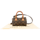 Louis Vuitton Canvas Monogram Mini Speedy Handbag