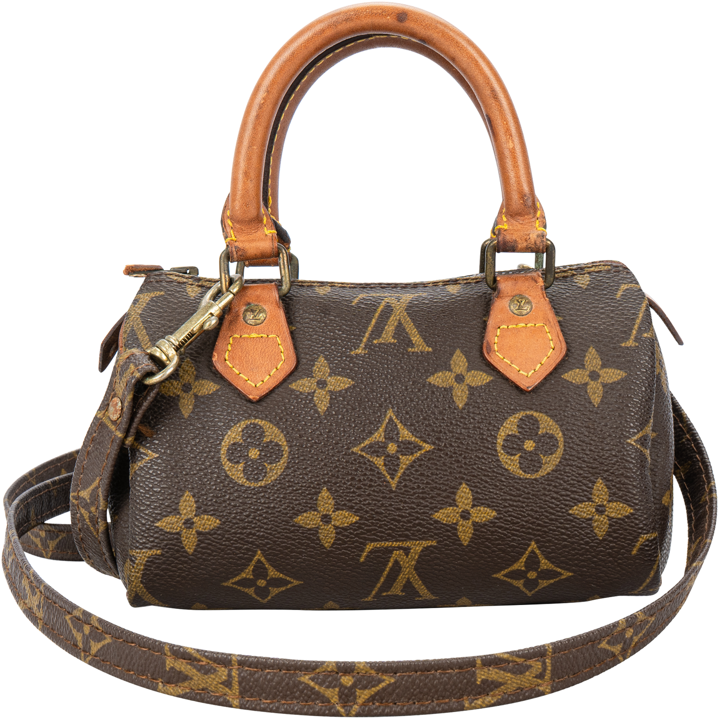 Louis Vuitton Canvas Monogram Mini Speedy Handbag
