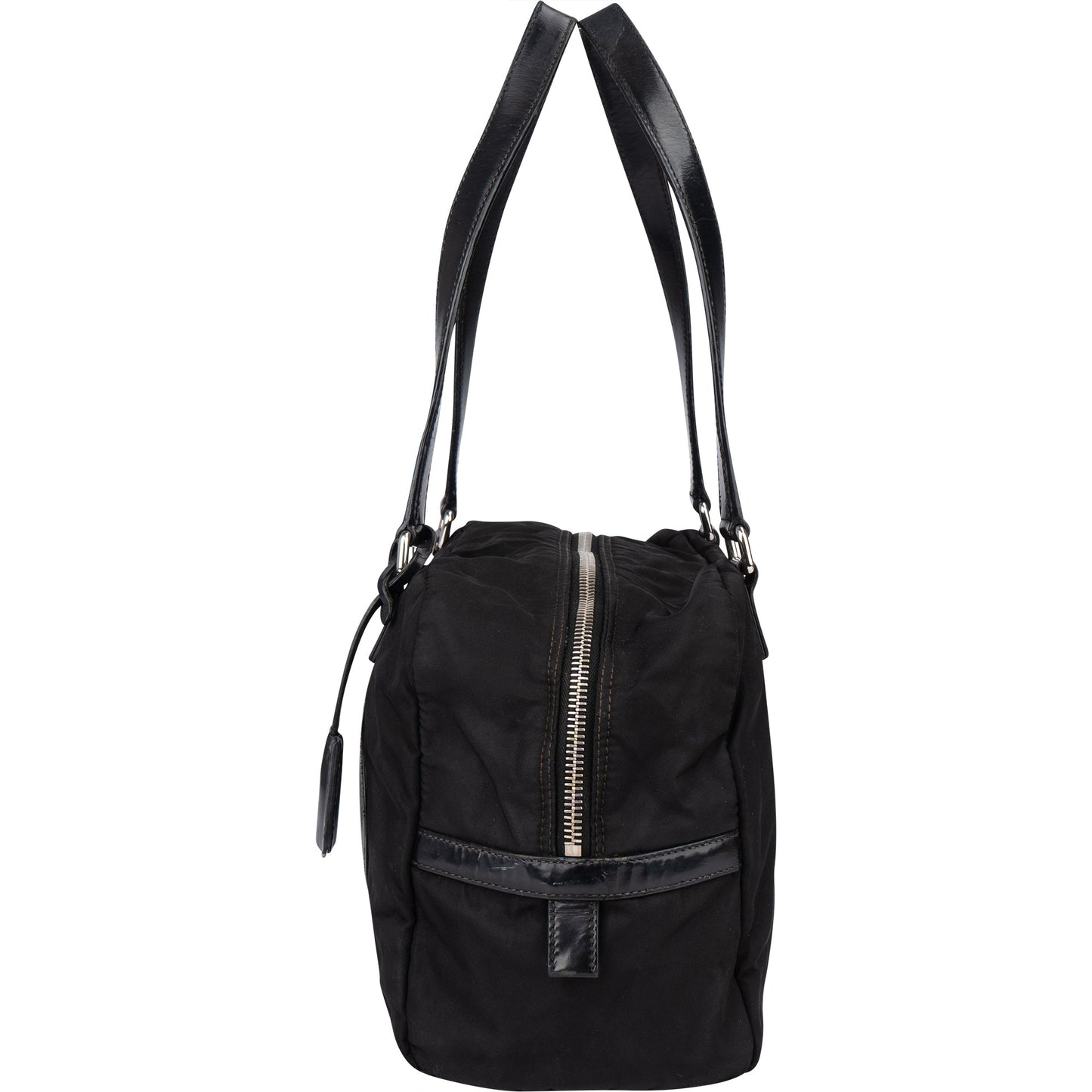Prada Black Nylon Milano Handbag