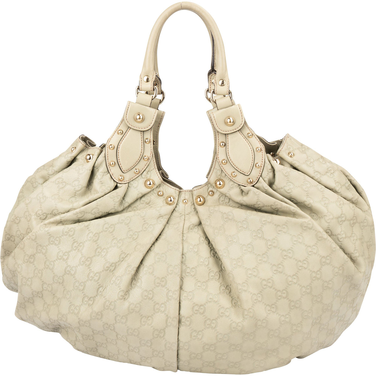 Gucci Leather GG Monogram Pelham Handbag