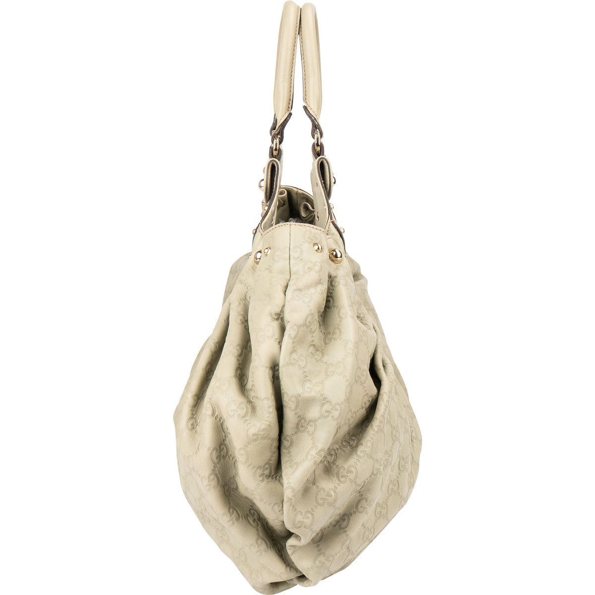 Gucci Leather GG Monogram Pelham Handbag