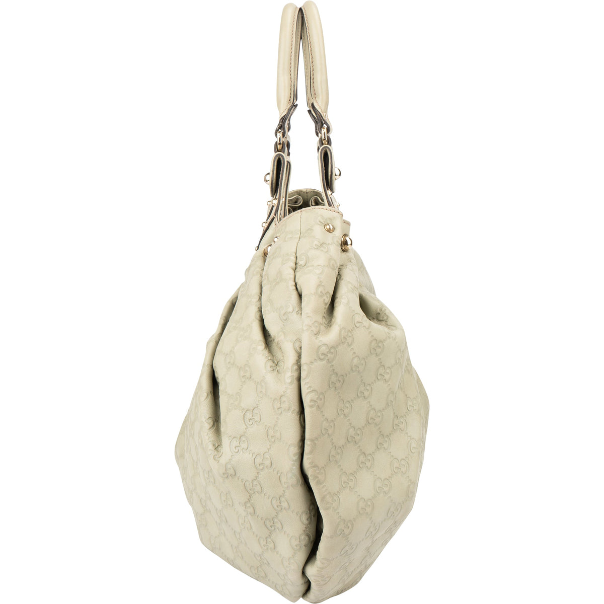 Gucci Leather GG Monogram Pelham Handbag