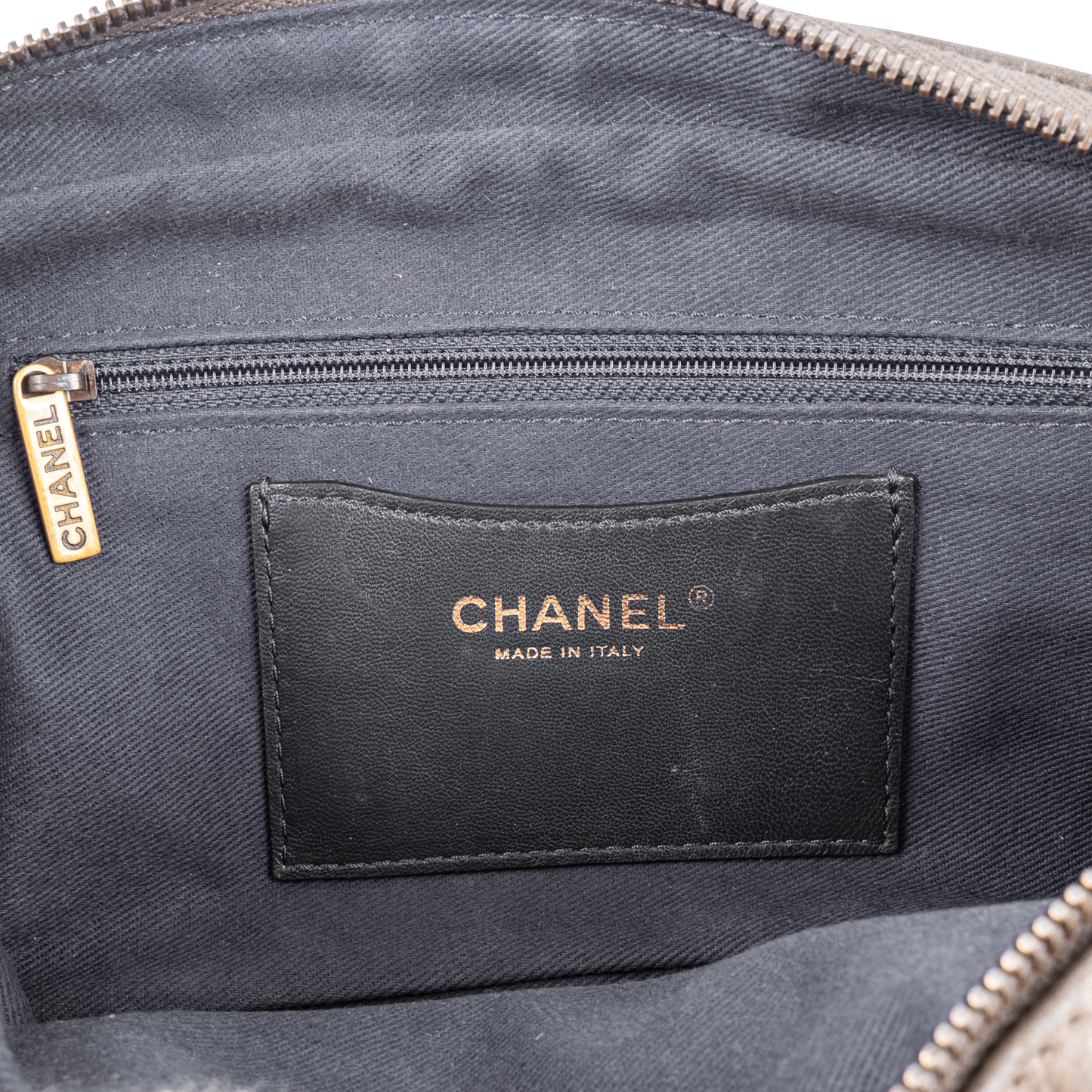 Chanel Quilted Caviar Leather Shiva Easy Flap Shoulder Bag