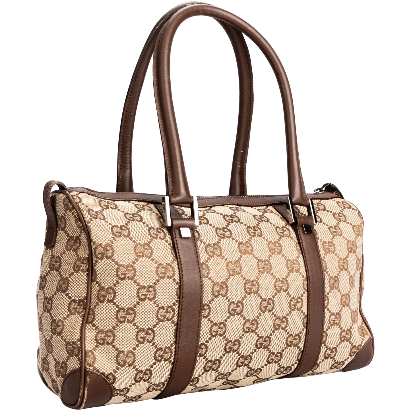 Gucci Monogram Abbey Boston Bag