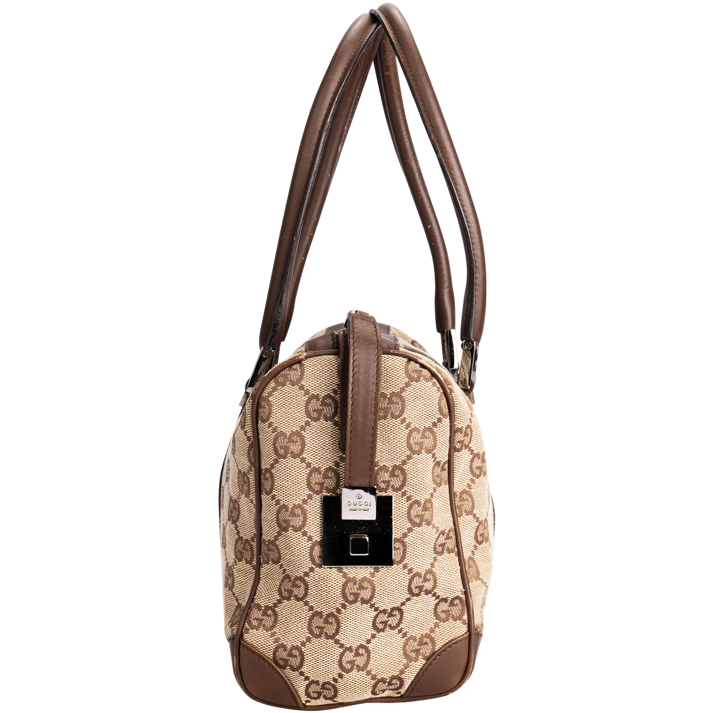 Gucci Monogram Abbey Boston Bag