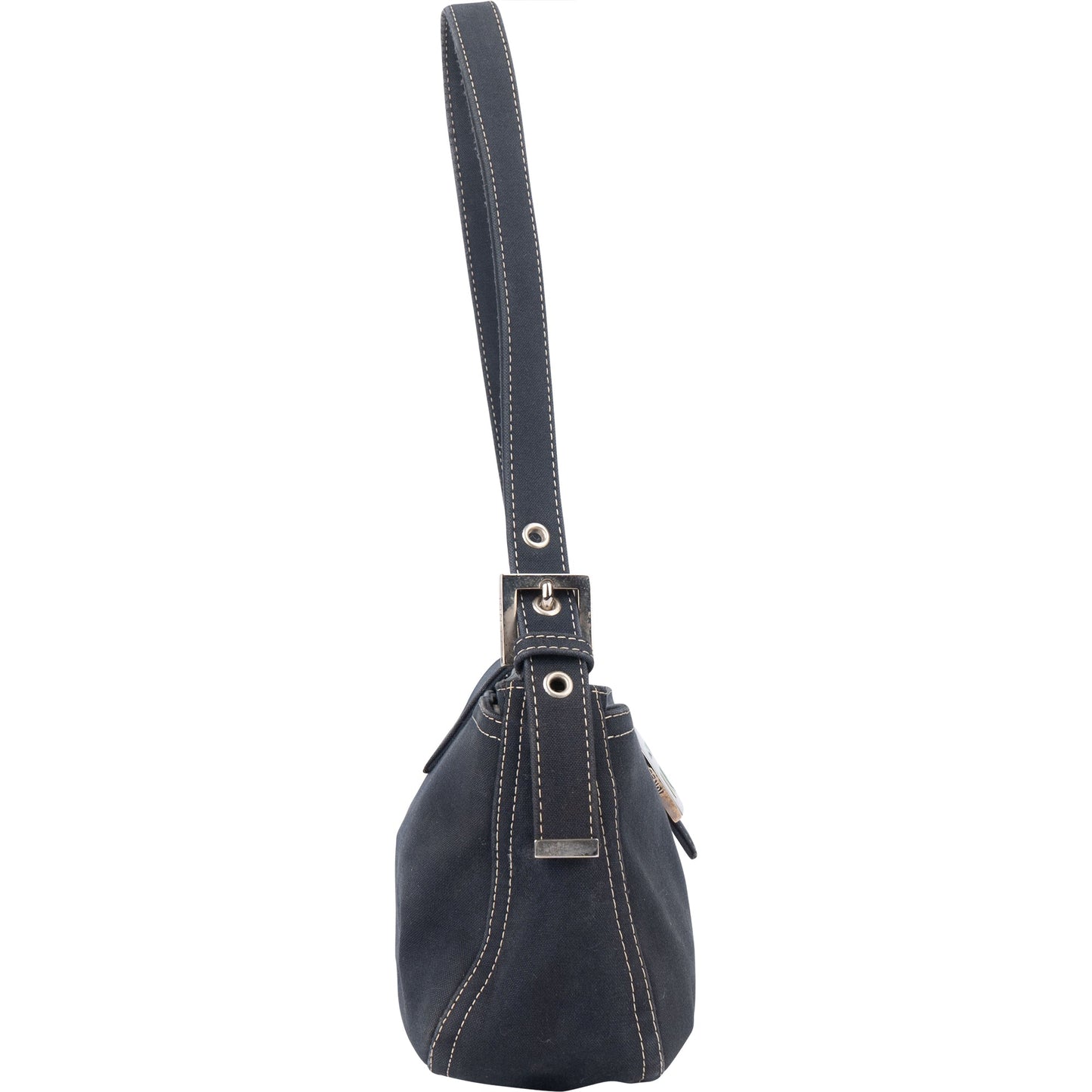 Fendi Limited FF Buckle Baguette Shoulder Bag