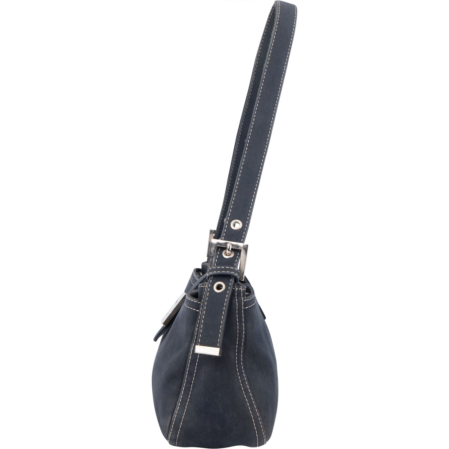 Fendi Limited FF Buckle Baguette Shoulder Bag