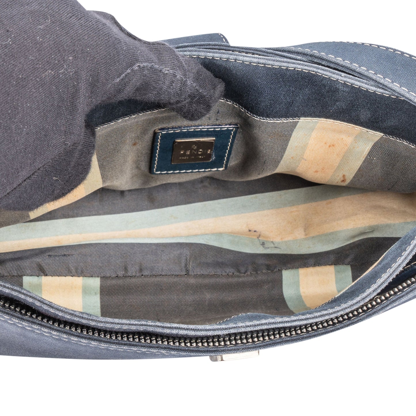 Fendi Limited FF Buckle Baguette Shoulder Bag