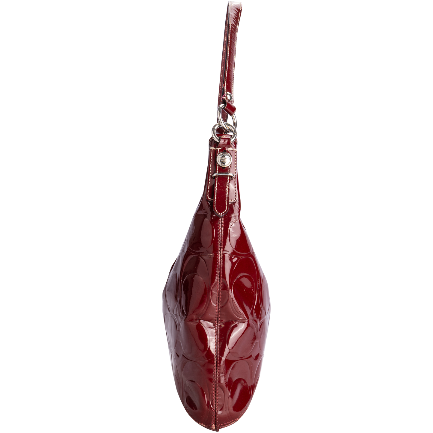 Coach Patent Leather Hobo Shoulder Bag