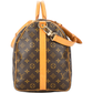 Louis Vuitton Monogram Canvas Keepall 50 Bandoulière Travel Bag