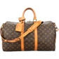 Louis Vuitton Canvas Monogram Keepall 45 Bandouliere