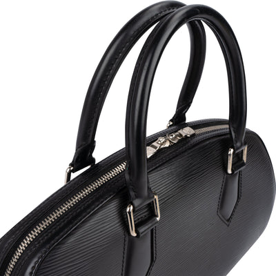 Louis Vuitton Noir Epi Leather Jasmin Handbag