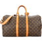 Louis Vuitton Canvas Monogram Keepall 45 Bandouliere