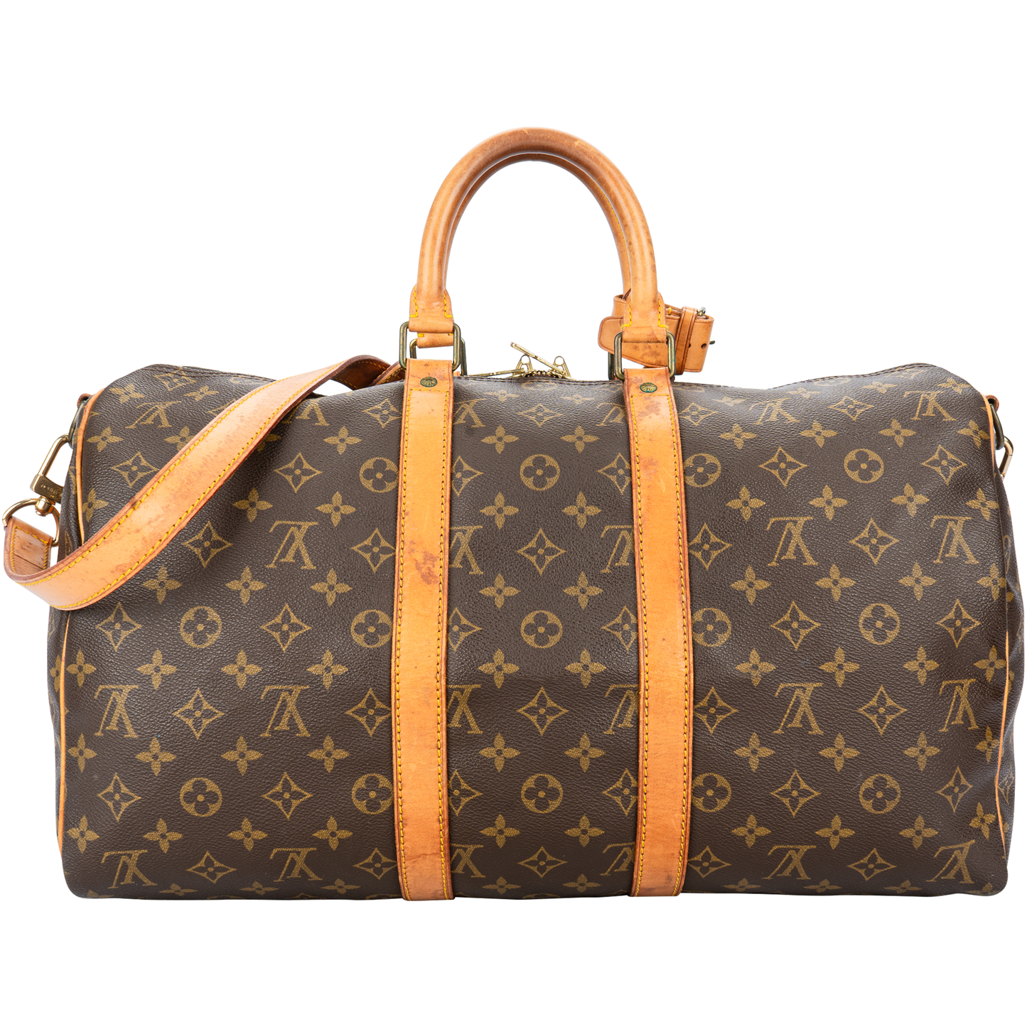 Louis Vuitton Canvas Monogram Keepall 45 Bandouliere