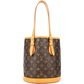 Louis Vuitton Monogram Canvas Bucket PM Shoulder Bag